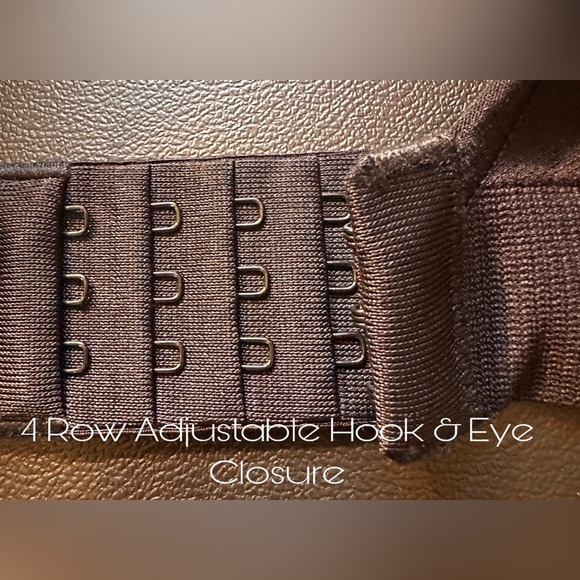 NWT TRUEKIND DAILY COMFORT WIRE FREE SHAPING BRA SIZE L BLACK WITH BRA EXTENDER - Picture 5 of 10